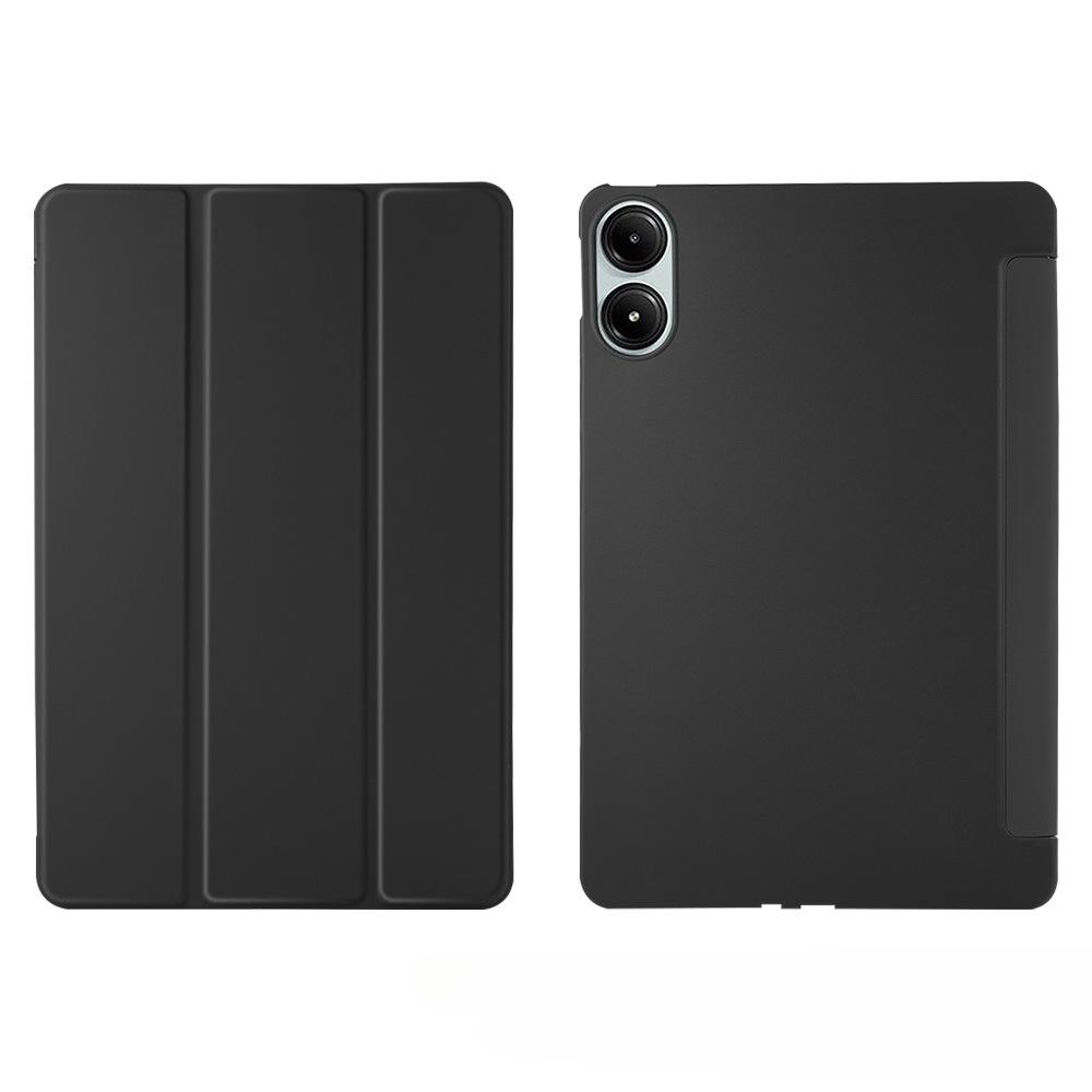 Pour coque Redmi Pad Pro 12,1 pouces Support à rabat Housse de protection PU Pour Xiaomi Redmi Pad Pro Poco Pad 12 1 Pad 2 pro 12.1 Poco Pad 12.1 noir