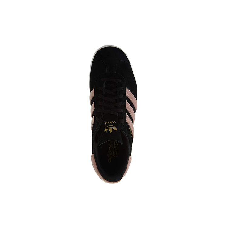 Adidas Gazelle Black Raw Pink Women Sneakers Core-Black Golden-Foil DB0164
