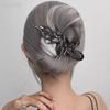 Y2K Geometric Women Hair Claw Clip Large Metal Shark Hair Clips Personality Nonslip Girls Grab Clamps Hair Accessories