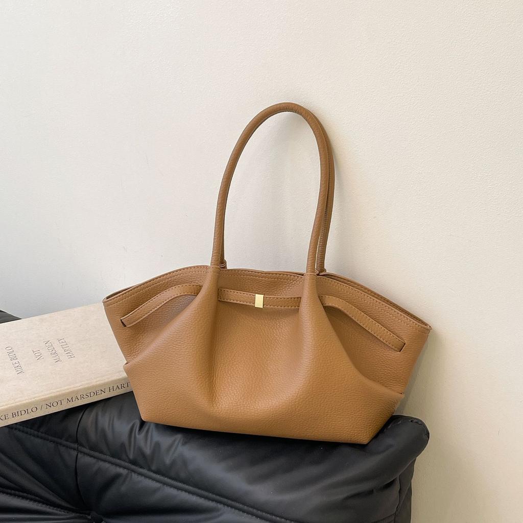 Velkokapacitní taška s křídlem D.emellier podpažní tote taška jednoduchá dámská velkokapacitní jednoramenná taška pro dojíždění