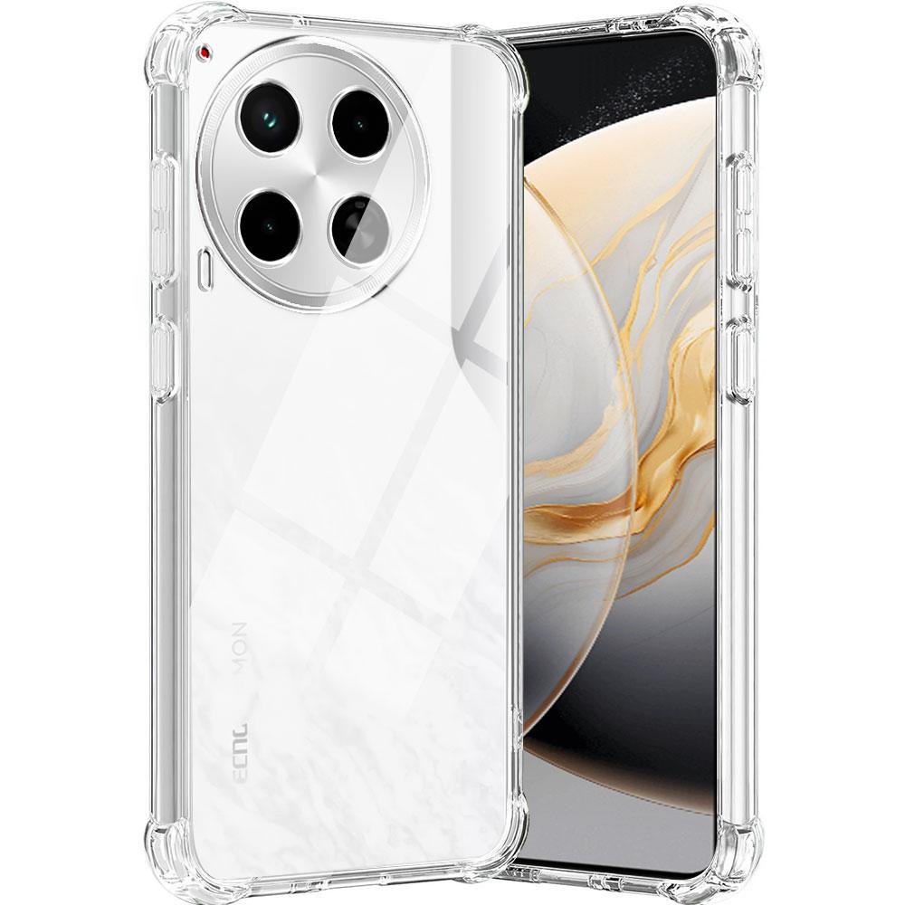 Shockproof Airbag Clear Phone Case For Tecno Camon 30 4G 5G Case Soft Silicone Bumper For Tecno Camon 30 Pro Premier Cover Funda