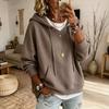 Women's Loose Fit Hoodie with Pockets Casual Long Sleeve Pullover Sweatshirt for Everyday Wear