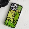 Cat Forest for IPhone16 Jelly 15 Phone Case 14Pro for Apple 13/12 Silicone Xs Cartoon
