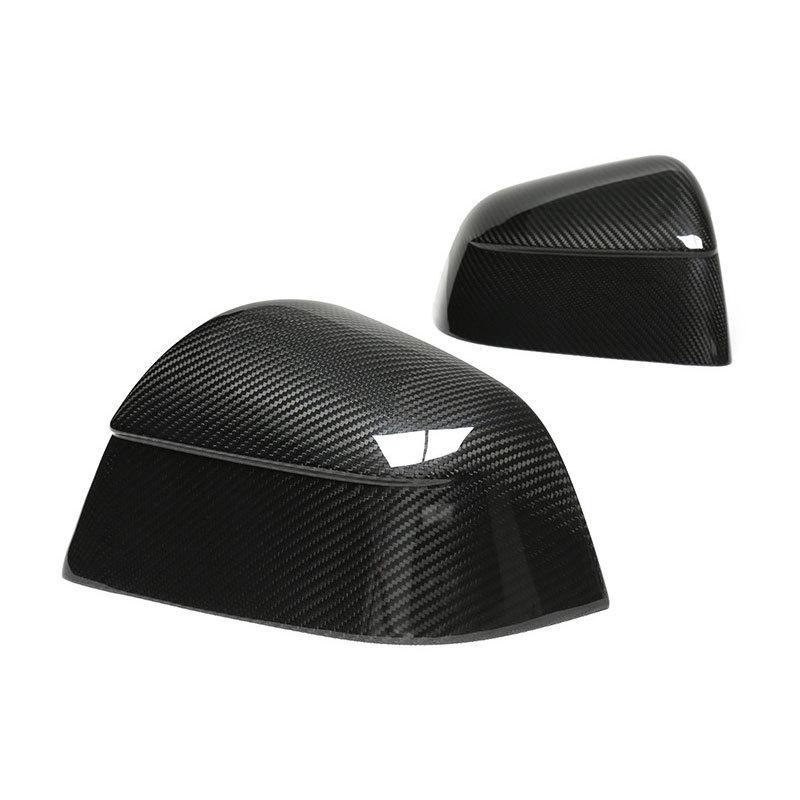 Tesla Model Y 2025 Carbon Fiber Rearview Mirror Housing Replacement