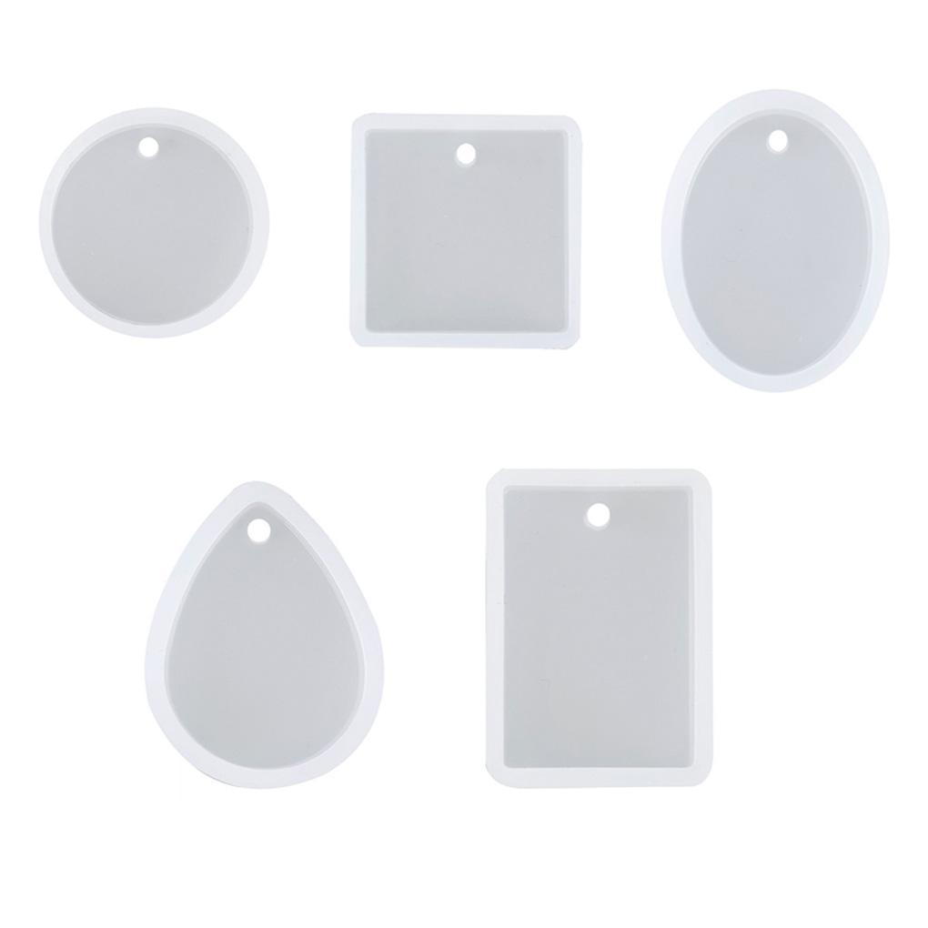 Silicone Mould for DIY Resin Necklace Pendant Crystal Jewellery Making Mold Tool