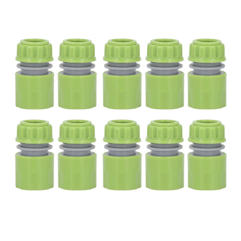 10pcs ABS Water Quick Connectors Gardening Water Hose Quick Connector  Outdoor Hose Repair