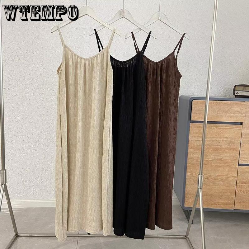 

Женские платья большого размера, сексуальные платья с открытой спиной и лямкой на бретельках, длинное однотонное платье с завязками на бретельках