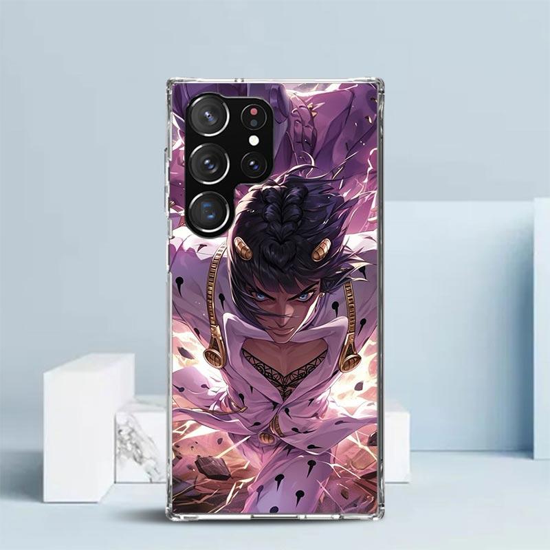 JoJo Adventure Bruno Buccellati Phone Case For Samsung Galaxy S24 S25 Edge S26 Ultra S22 S23 Plus S21 + S20 FE Soft TPU Back Cov