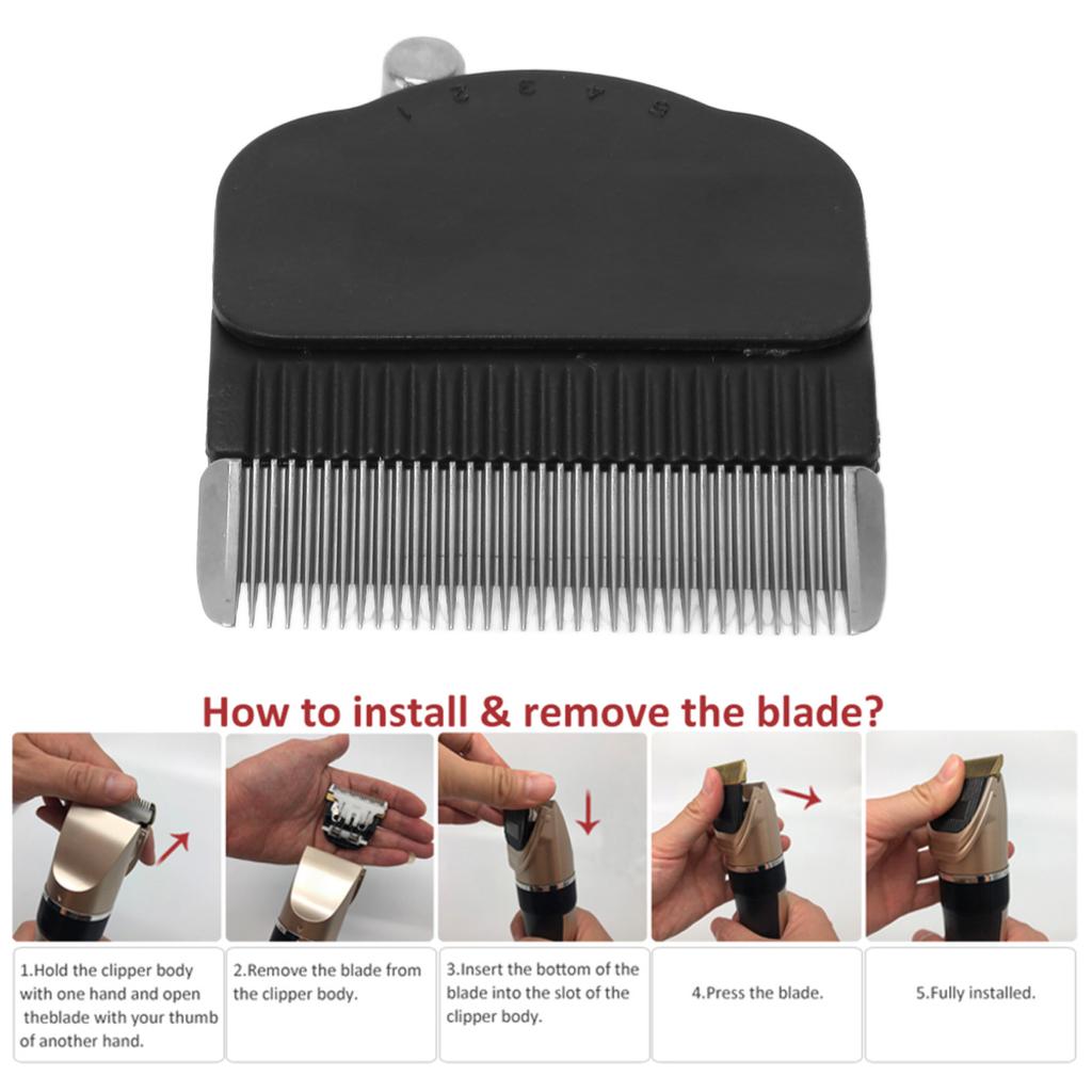 Electric Carpet Trimmer Replacement Head Ceramic Stainless Steel 5 Levels Adjustable Carpet Trimmer Blades for Maintenance