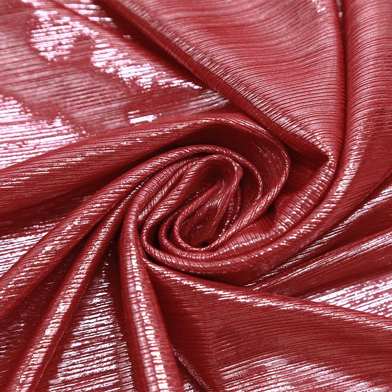 Sparkling Elastic Fabric for Dance Wear Costumes Dress Gilded Soft Stretch Fabric Background Decoration Clothing DIY Material