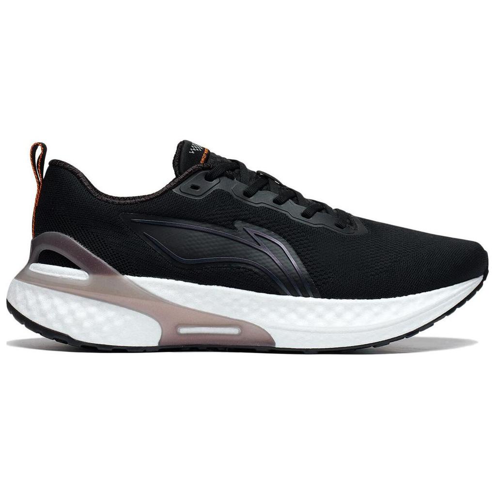 new LiNing YueYing Element Breathable Low Top Running Shoes Men's Black
