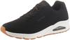 Skechers Uno - кроссовки Stand On Air (52458) черный/белый