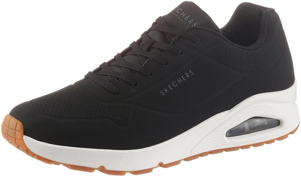 Skechers Uno - кроссовки Stand On Air (52458) черный/белый