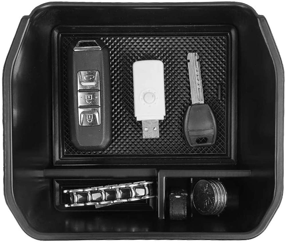 SHIFENG Plastic Car Central Console Storage Armrest Box Phone Tray Accessories for Land Rover Defender 110 2025 2020-2024 (B Style)