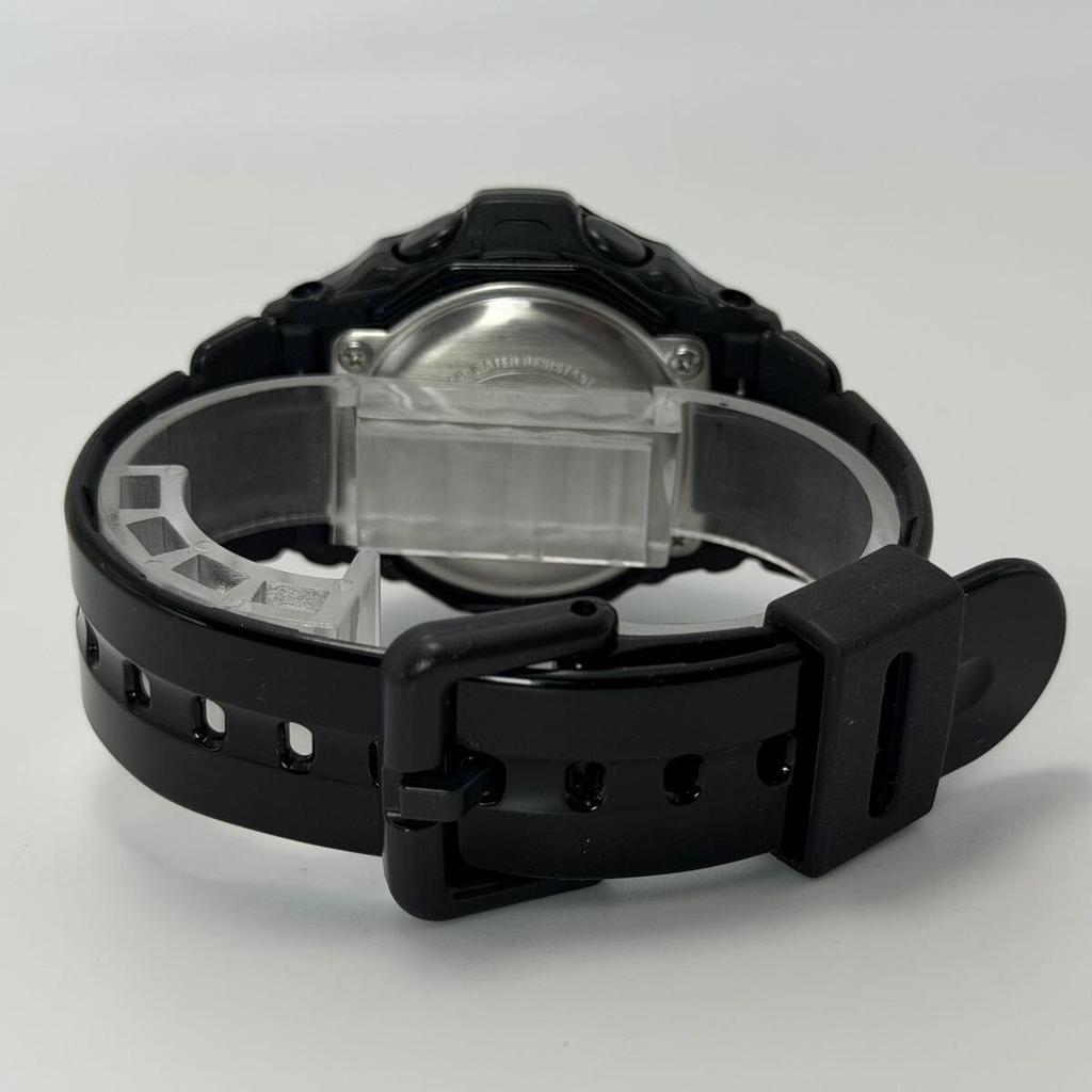 Used Working item CASIO Baby-G BG-169R Casio wristwatch quartz black pink dial ladies