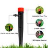 5/50PCS Spiked Dripper Sprinkler 8 Hole Drop Emitter All Round Scattering Sprinkler Garden Flower Watering Irrigation Supplies