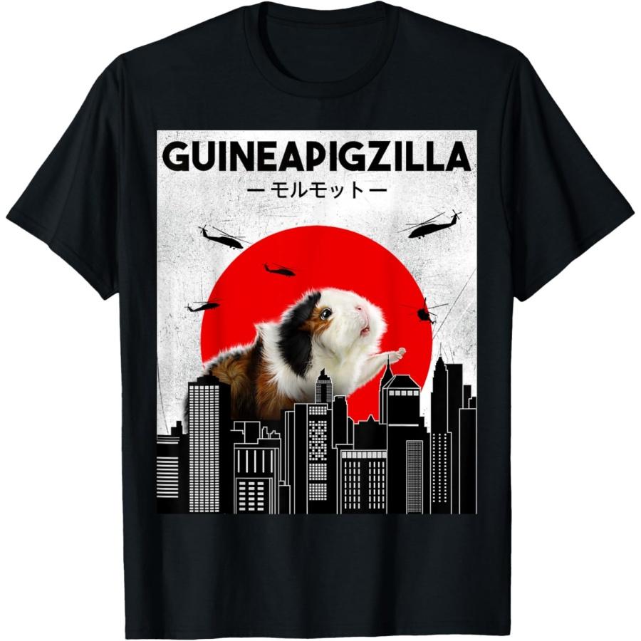 

Guinea Pig Lover, Guineapigzilla, Cavy Owner, Guinea Pig T-Shirt XXXXXL чорний