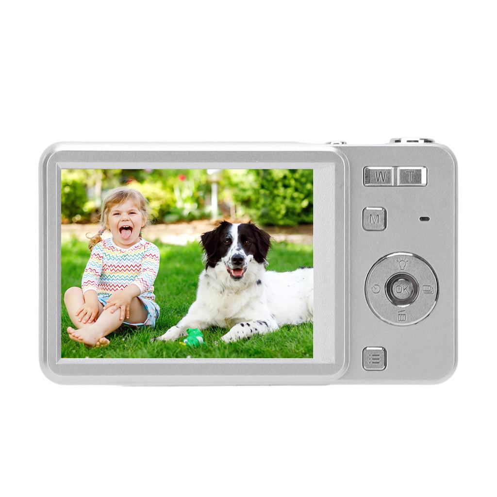 4K Sliding Digital Camera 64MP HD Auto   16X Digital Zoom Retro Students Camera with 2.8 Inch Screen for Travel Photography