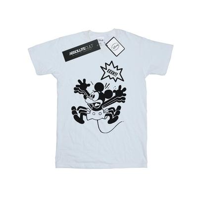 Dámské/Dámské Mickey Mouse EEEEEK! Bavlněné tričko Boyfriend