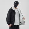New Spring And Summer Trendy Brand Double-Sided Jacket Jacket Men'S Tooling Jacket Hooded Men'S Jacket Top Trendy