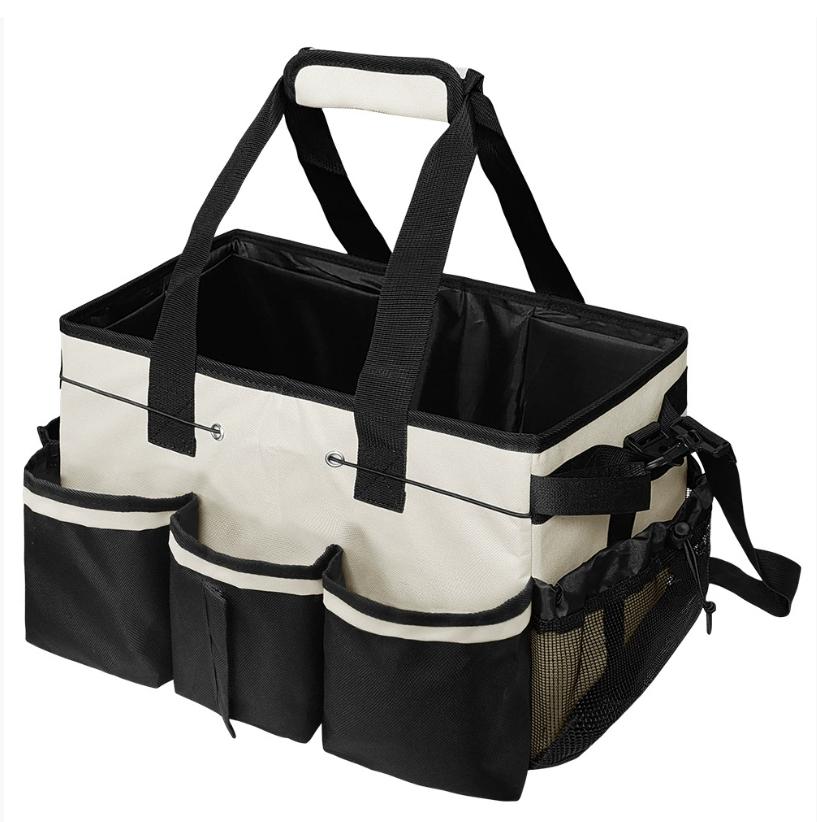 Cleaning tools Storage box Crossbody cleaning backpack Large capacity portable cleaning belt