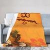 Karol G Tropicoqueta Blankets Quality Warm Soft Throw Blanket Winter Girls Boys Bedroom Pattern Bedspread