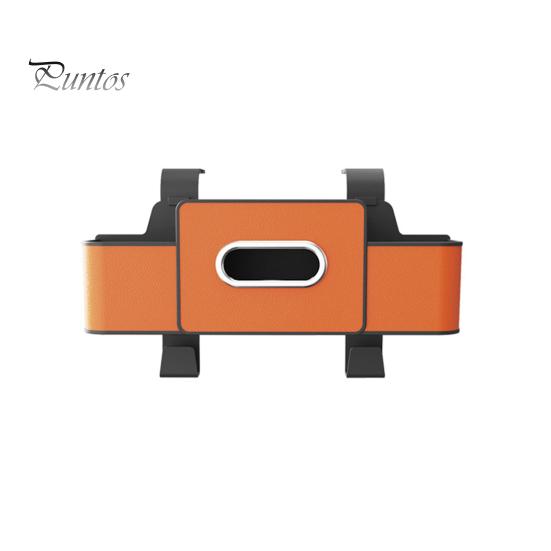 

Ящик для хранения на сиденье автомобиля с подстаканниками, многофункциональный органайзер на заднее сиденье автомобиля, держатель для бумажных полотенец из искусственной кожи для стаканов с водой, ключей, телефонов оранжевый