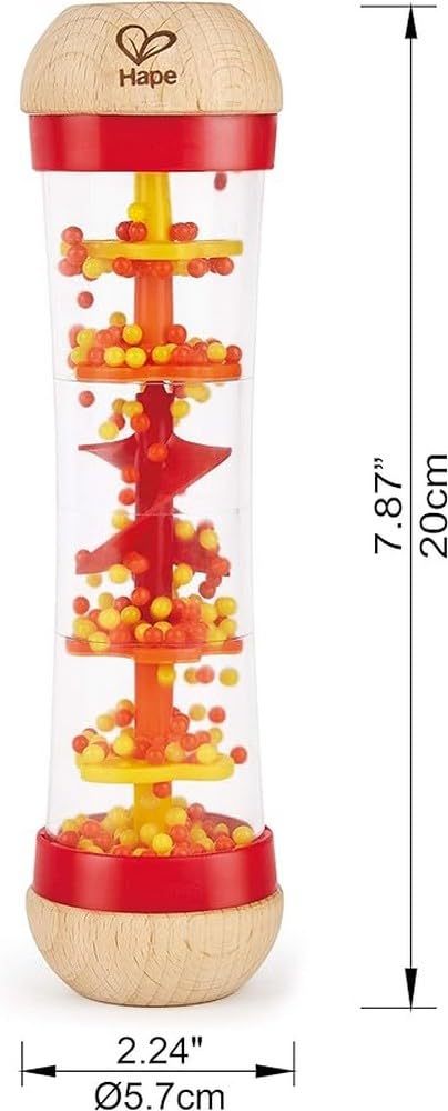 Hape Beaded Raindrops E0327 (Red) (Ages 1+)