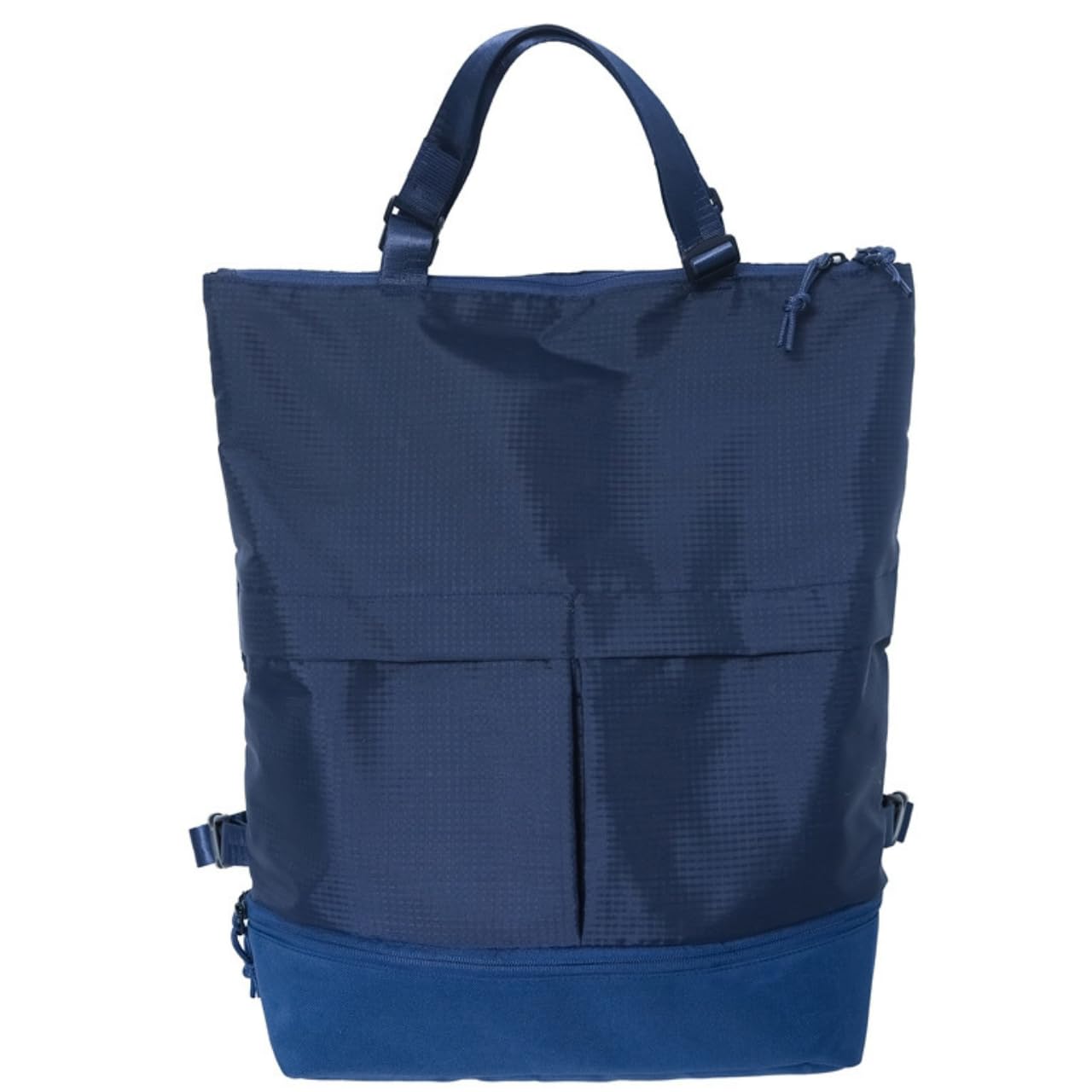 

Large Capacity, Lightweight, 2-Way Tote Backpack with Shoe Storage, Made of Nylon, Handbag, Perfect for Commuting to Work or School, Stylish, Simple,
