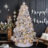 2024 DIY White Christmas Tree Ornaments Set for Home & Living Room Decoration