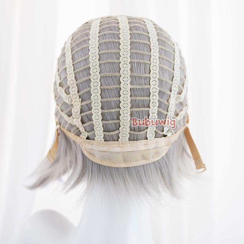 Bubuwig Synthetic Hair 100cm Long Straight Pure Color Cosplay Wigs Over 100 Colors Black White Red Blue Brown Wig Heat Resistant