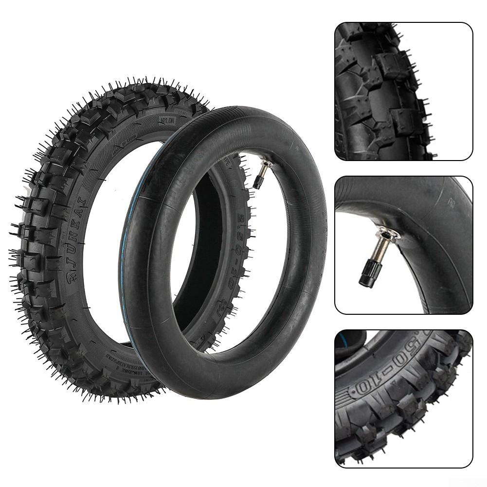 

70/100-10 Шина и камера 80/100-10 80/90-10 Изогнутая черная резина