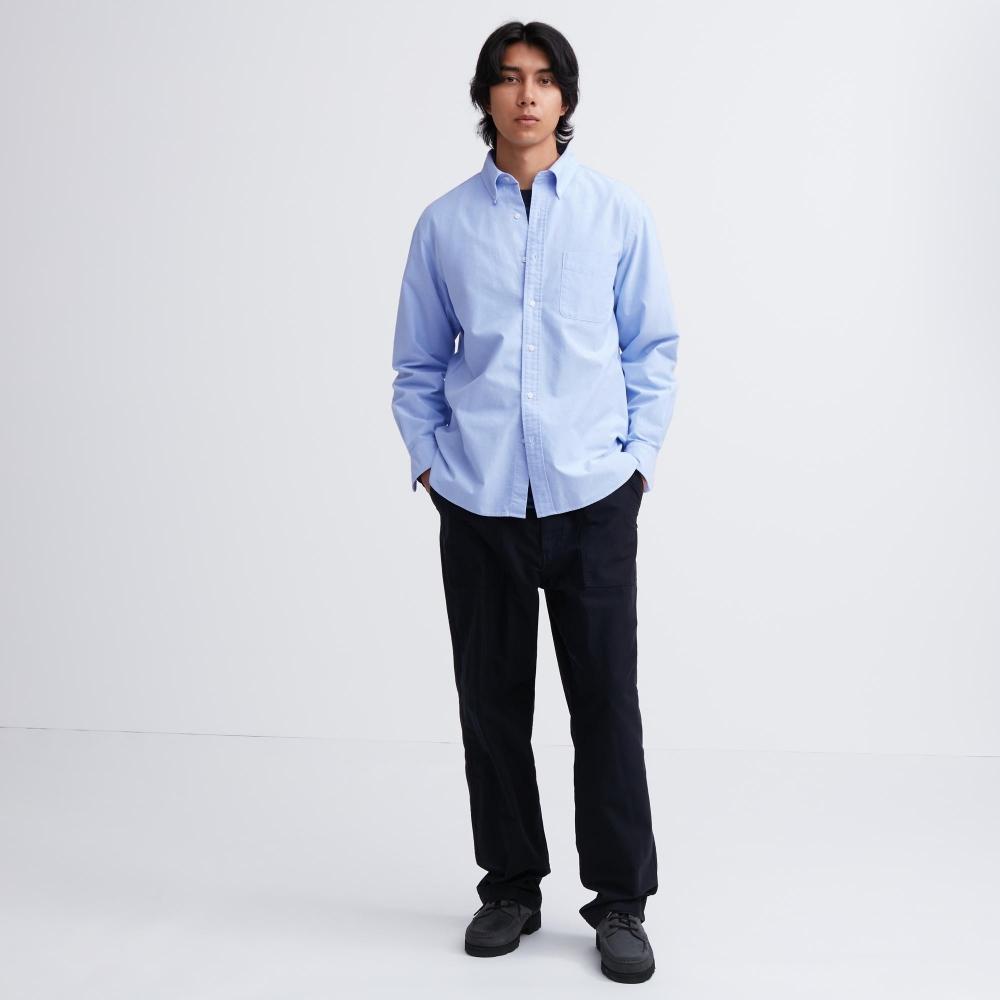 Uniqlo Japan Oxford Shirt  Long Sleeve 