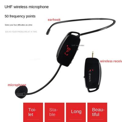 Drahtloses UHF-Headset-Mikrofon, kleiner Bienenlautsprecher, Unterrichts-U-Segment-Square-Dance-Verstärkerlautsprecher, am Kopf montiertes Mikrofon