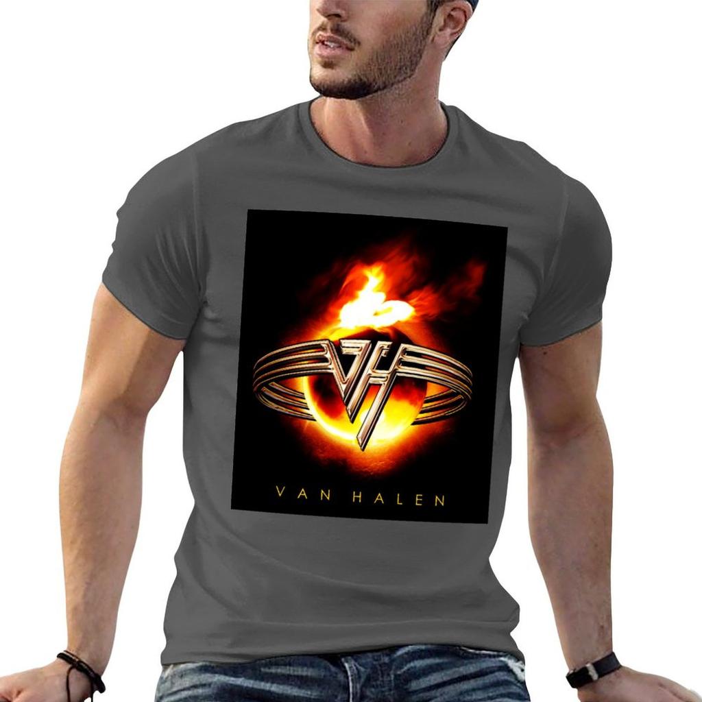 EDDIE VAN HALENsss TShirt Classic Graphic Short Sleeve Top
