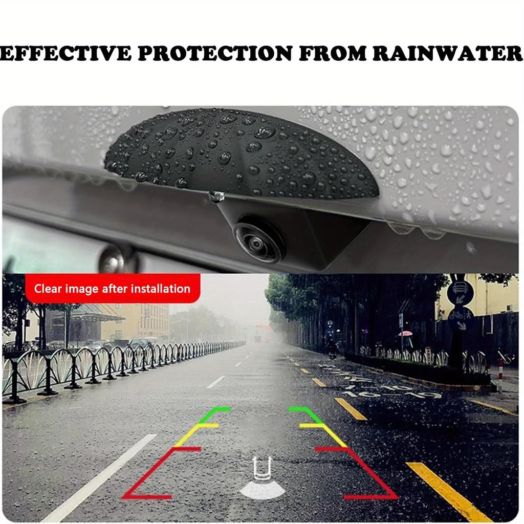 1PC Car Rear View Camera Protection, Anti-Rain Cover for Reversing Cameras, Car Modification Anti-rain Protective Sticker