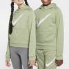 Nike Therma-FIT Multi Repel Water-Resistant Fleece Hoodie Long Sleeve Kids hoodies Oil-Green Light-Olive-Green Gray HF4414-386