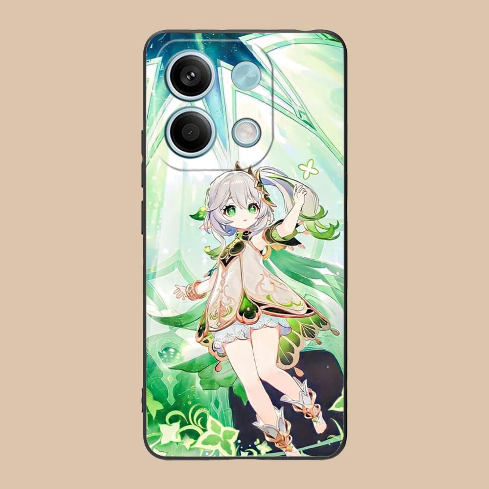 Game GI Nahida Matte TPU Mobile Phone Case for POCO F7 F6 F5 F4 F3 F2 Pro GT C75 C71 C65 C61 C40 Pro Ultra Colorful Cover