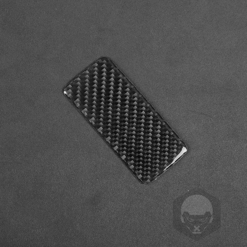 For Chevrolet Traverse RS LT 2018- Real Carbon Fiber Sticker Co-driver Storage Switch Panel Car Accessories Decorative