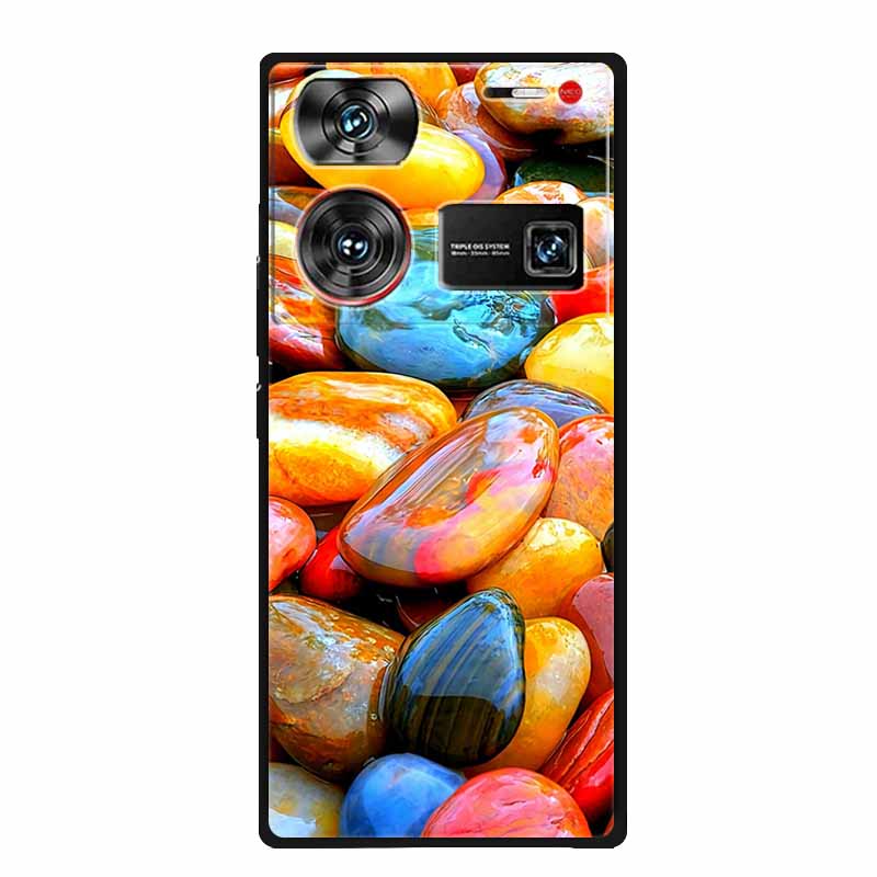 For ZTE Nubia Z60 Ultra Case Animals Soft Silicone TPU Cover Phone Cases For ZTE Nubia Z60Ultra 5G Protective Cool Wolf Coque