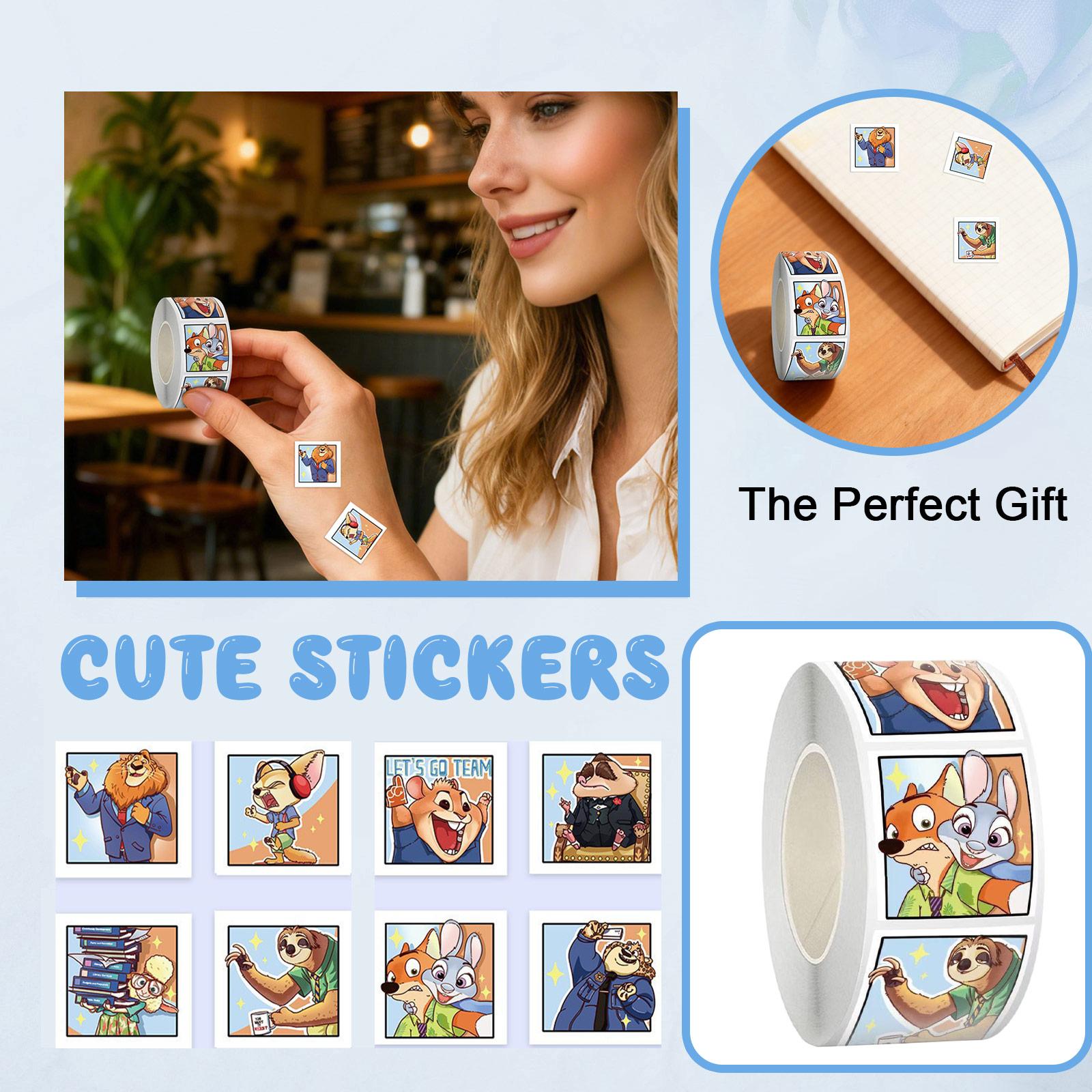 

500 листов/рулон наклеек с граффити, идеально подходит для украшения ноутбуков и чемоданов. One Size