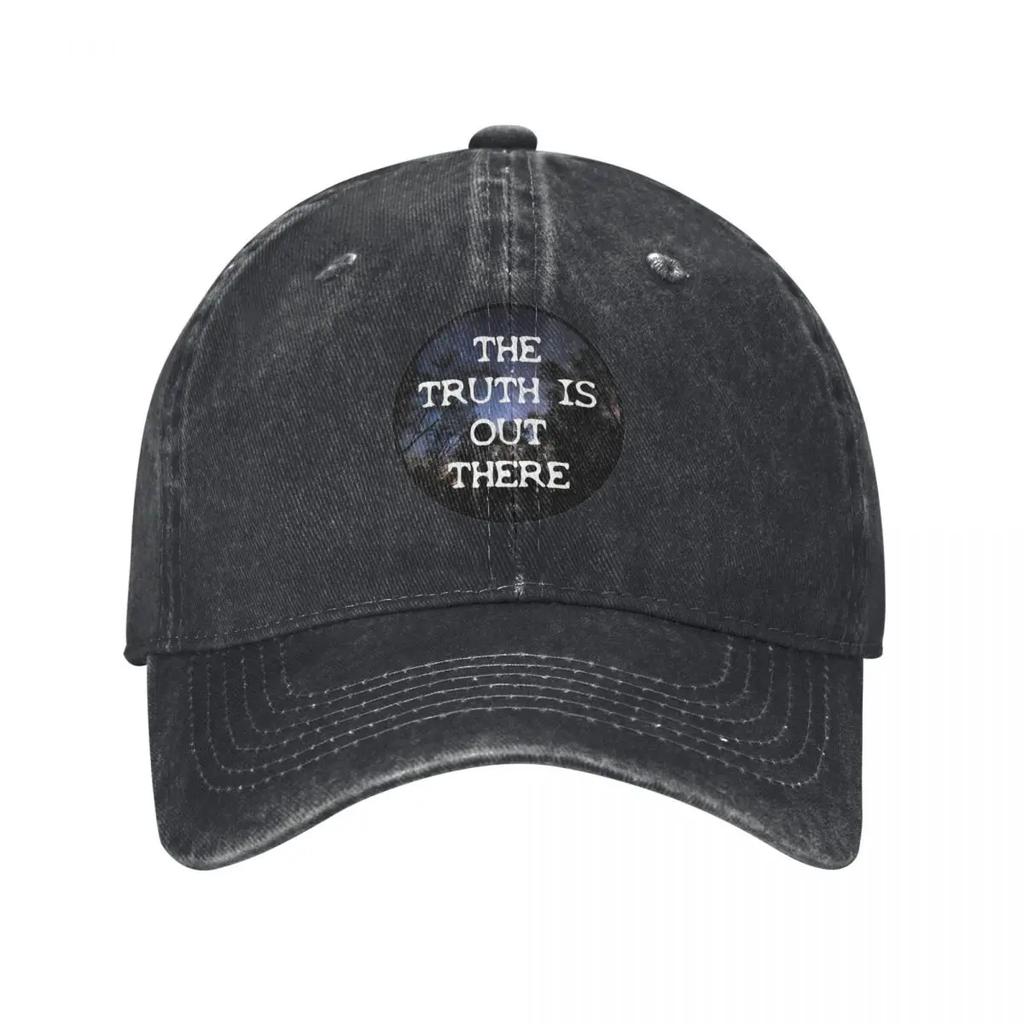 The X-Files The Truth Is Out There Men Women Baseball Cap TV shows Distressed Denim Hats Cap Outdoor Running Adjustable Snapback