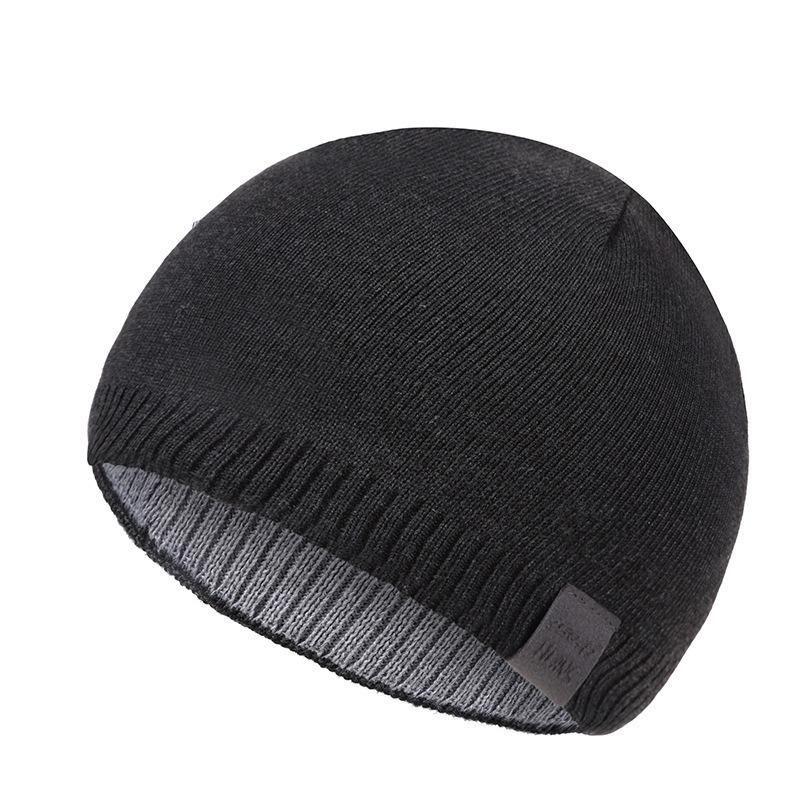 Autumn and Winter Outdoor Men's Fashion Warm Wool Hat Women's Casual Knitted Hat Cold Hat Cold Cover