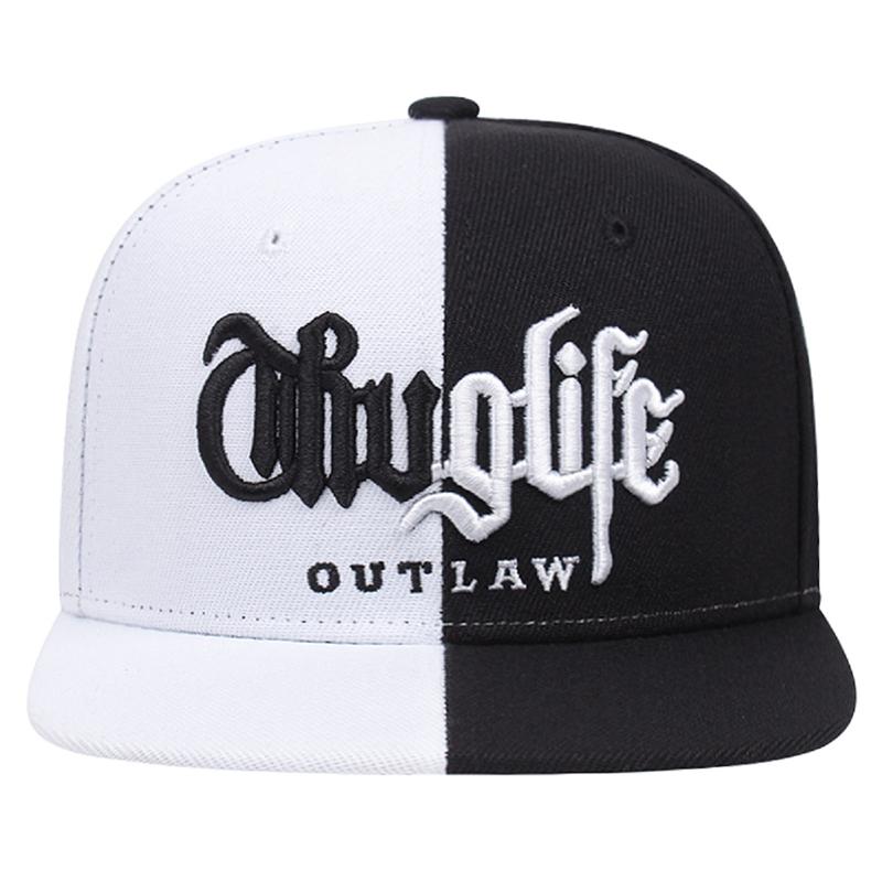 Pălărie Nouă pentru Copii Thug Life cu Margine Dreaptă Pălărie Hip Hop de Stradă pentru Bărbați Pălărie de Baseball Reglabilă pentru Protecție Solară la Ciclism în Aer Liber Pescuit pentru Femei