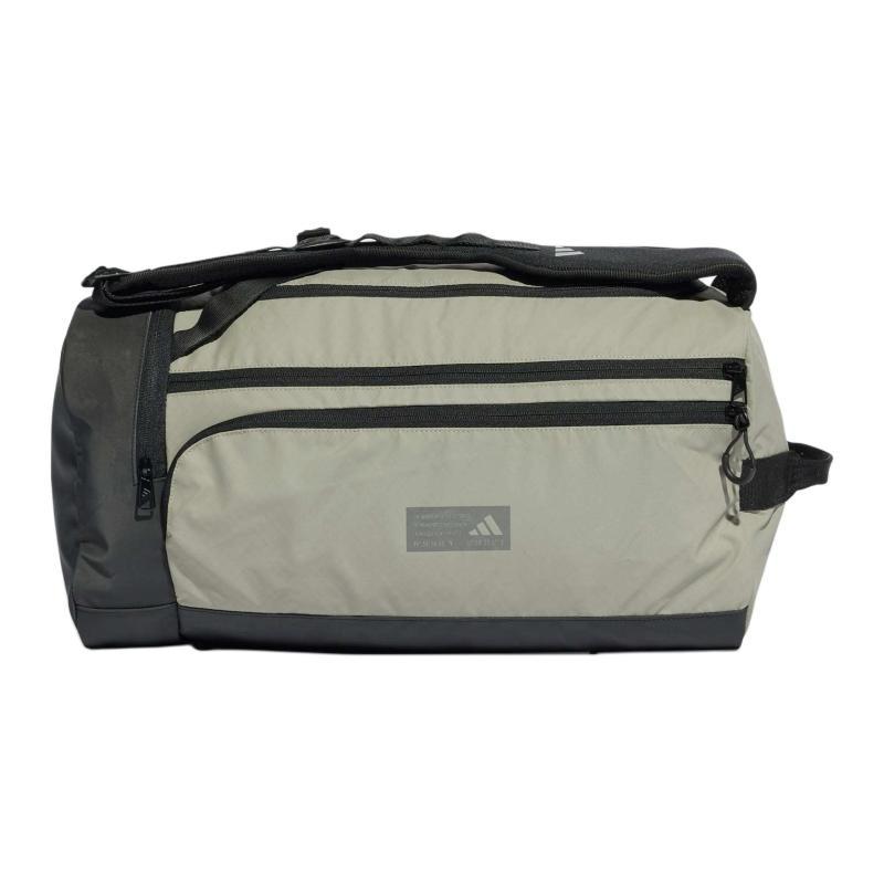 

Adidas Coated PU Shoulder Bag, Crossbody Bag Regular Men s Silver & Pebble & Black & Gray Adidas IQ0904