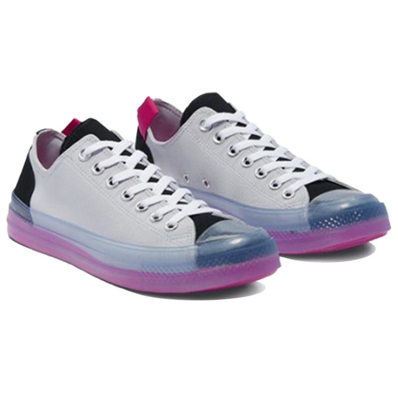 Converse Chuck Taylor All Star Cx Comfortable and Lightweight Low-Top Espadrilles Unisex White, Black and Purple