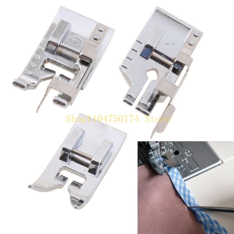 3pcs in Ditch Foot 1/4 Inch Quilting Patchwork Presser Foot Set for Household Sewing Machines top sale