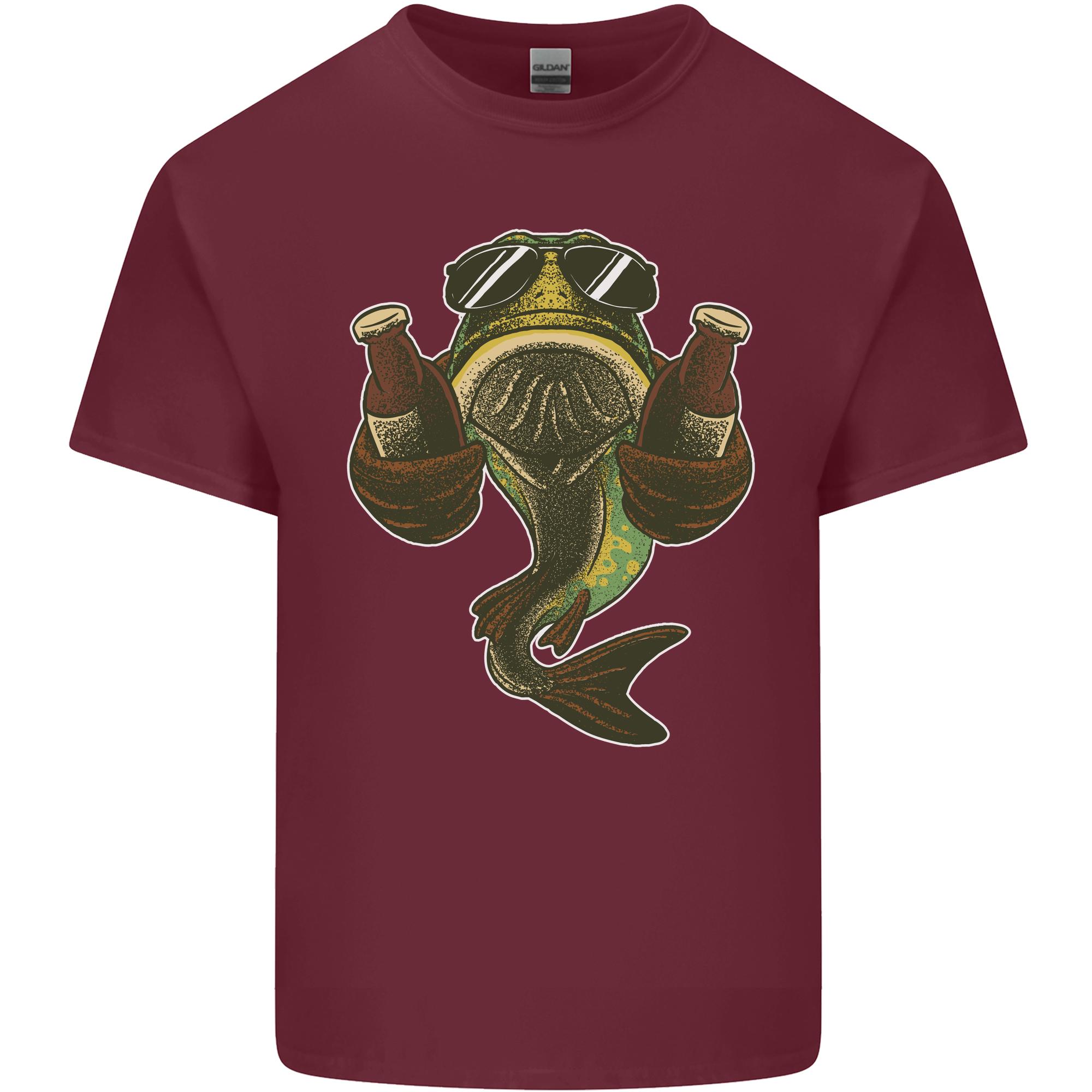 A Pike Fish With Beer Fishing FisherUnisex Unisexs Light Cotton TShirt S