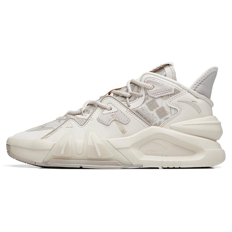 

Новые кроссовки для скейтборда Anta Bastard 4 со средней высотой верха, мужские, серые 112238080-13 40.5