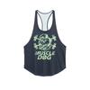 Muscle Dog Holographic Afterimage Men's Quick-Dry Training Tank Top